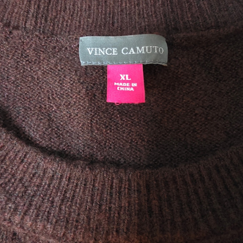 Vince Camuto Women’s Sweater Color “Mood Indigo” Size: XL NWT - Picture 4 of 5